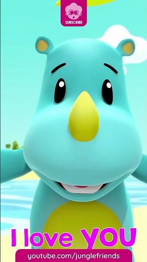 Peek A Boo - Short - Jungle Friends Nursery Rhymes