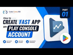 How to Create Fast App on Play Console Account (2026) | Complete Beginner Guide | Part 01