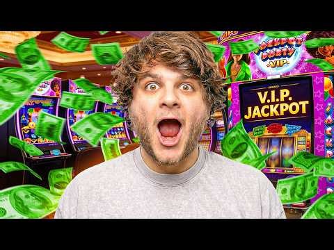 I Hit a HUGE JACKPOT on a BRAND NEW SLOT! (FAVORITE SLOT EVER)