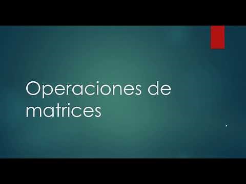 Matriz Transpuesta e Inversa