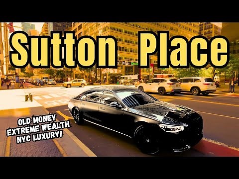 NYC Extreme WEALTH & OLD MONEY Neighborhood | Exploring Manhattan's SUTTON PLACE!