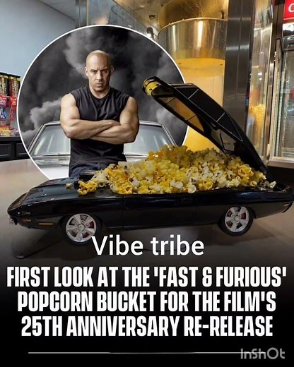 Fast & Furious 25th Anniversary Popcorn Bucket Just Dropped 🏎️🍿🔥#shorts #viral #funny #subscribe