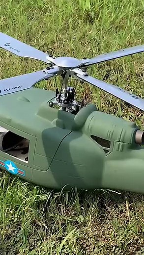 FlyWing H1+GPS UH-1B 4-blade test (ROBAN 450size fuselage)www.bbdragon.com.tw