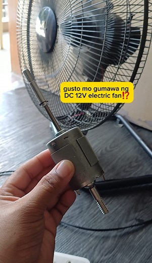 199K views · 1.6K reactions | DIY DC 12V Electric Fan Presko at Energy-Efficient! Gumawa ng DC 12V electric fan gamit ang brushless motor, speed controller, at 12V 5A power source! Mas tipid sa kuryente, perfect pang-solar setup o emergency power backup. Madaling i-customize para sa adjustable speed at silent operation! #DIYFan #DC12V #EnergyEfficient #SolarPowered #ElectronicsProject #PreskoSetup #TechInnovation | Madiskartech | Facebook