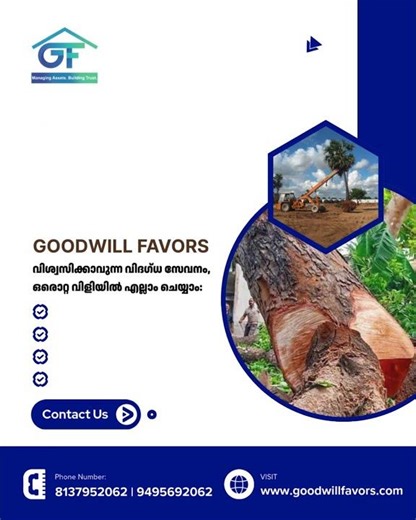 Goodwill Favors | Land documentation and revenue issues Managing Assets, Building Trust.
