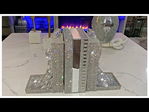 Dollar Tree DIY Glam Bookends | Z Gallerie Inspired