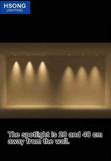 The different between spotlight and downlight.