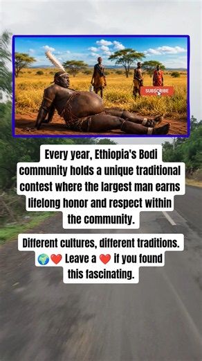 The African Tribe Where Being the Largest Man Brings Honor 😳🌍