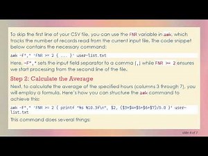 How to Parse CSV Files in Bash and Skip the Header Line
