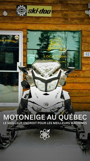 Best snowmobile ride ever? Yes. It’s at @st_elie_aventures in Quebec, riding some of the best @skidoo out there, at the best price in the region. Pure adrenaline, endless trails, and real Canadian winter vibes ❄️ #snowmobile #skidoo #quebec #canada #travel • Unpaid commercial collaboration | Antonin Perrier
