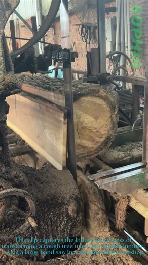 Sawing a Log into Lumber | Traditional Woodworking