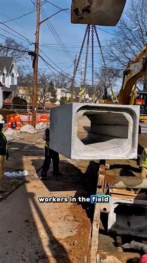 Installing a concrete culvert box for improved drainage.👌😲 #fblifestyle #highlights | Monserrat Abuda