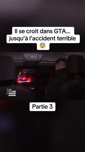 Il se croit dans GTA… jusqu’à l’accident terrible 😨#accident #voiture #drame