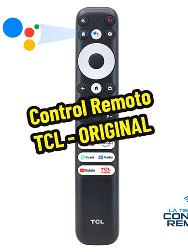 Control remoto TCL Original con mando de voz para cualquier smart tv TCL #controles #remoto #tcl #controltv #reparacion