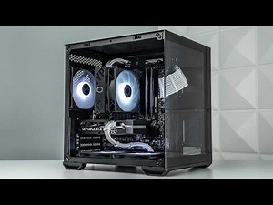 Building a Dark Nova Gaming PC! (Ryzen 5 5600 and RTX 5060)