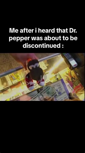 Dont remove it :’( #drpepper #discontinued #soda #drink #sml #blackyoshisml #meme #fyp