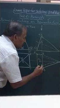 how to project a pyramid/ Engineering Graphics