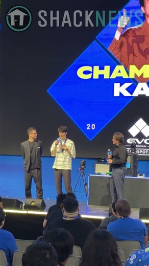 "Absolute Cinema." - Kaji on winning Vampire Savior at EVO 2026 in Las Vegas #evo #fgc #funny