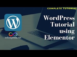 WordPress website on Infinityfree using Elementor