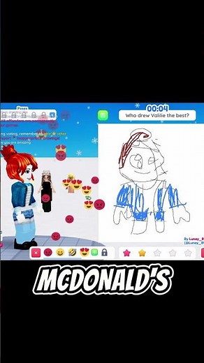 5 minutes VS 5 hours Draw Me Challenge! #roblox #art #drawme #robloxedit