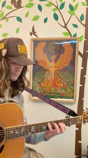 🌀🛤️🚂 Blue Railroad Train #billystrings #guitar #flatpicking #bluegrass #tonyrice