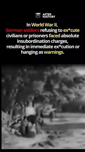 The Truth About German Soldiers Who Said NO in WW2