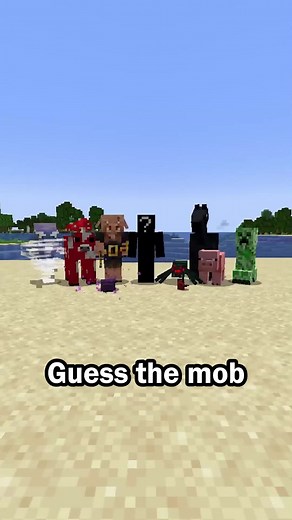 Guess the Minecraft Mob Challenge in 60 Seconds