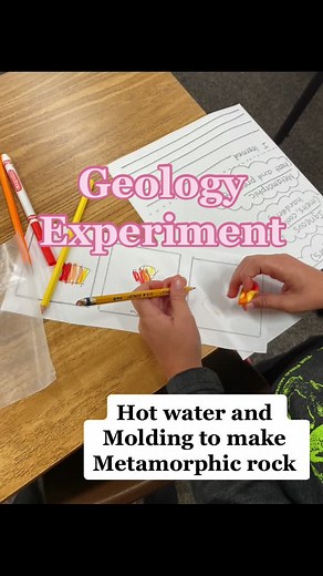 Goelogy Rocks 🪨🤪 #geology #experiment #elementary #elementaryscience #science #scienceexperiments #rocks #rock #fyp #teacher #teach #viral #fyp