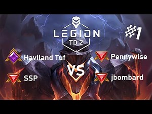 Legion TD 2 | Long Saves | High Elo Cast #1| Bonny