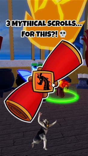 I used 3 Mythical Scrolls on my Celestial Shell Rod…and THIS happened 💀🐶