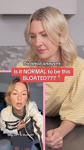 It’s normal to bloat a little after eating- the food has to go somewhere! But when is bloating something to look into? Here are 4 signs. #guthealth #bloating #bloatedtummy #guthealthmatters #digestivehealth #dietitian | Abbey's Kitchen