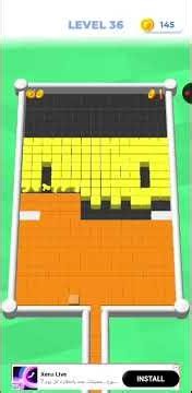 Color Fill 3D - Level 36 - Gameplay