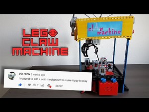 LEGO Claw Machine | The Ultimate Arcade machine made out of Lego Mindstorms EV3