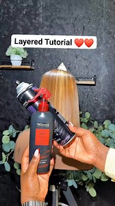 2.4K views · 14 reactions | Longtime no styling video來 Mini Tutorial on how I style our layered bob Products used; Tresemme heat protectant Tresemme serum Tresemme holding spray #fblifestyle | AJ_OnlineThrift | Facebook