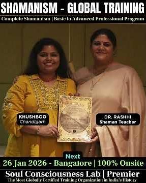 Learn GLOBAL SHAMANISM - Become a Shaman for Complete Shamanic Healing | Dr Rashhi Sharma #shaman
