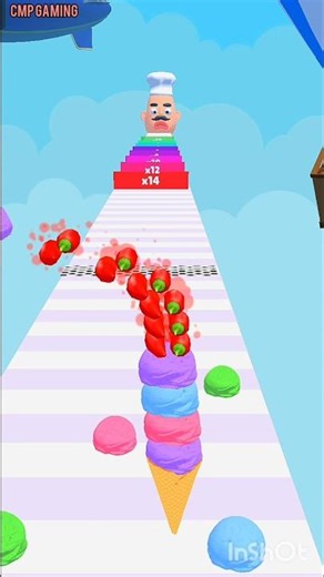 Ice cream 🍨 making 3d game 🎯 best gameplay #short #shorts #icecream