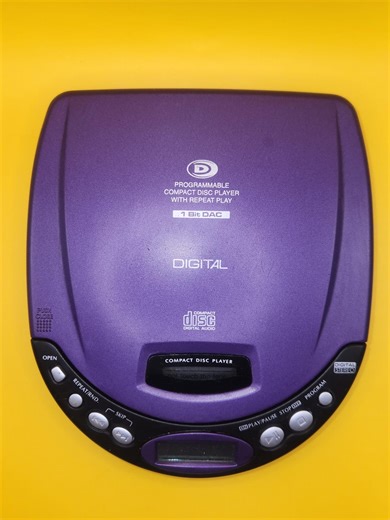 Vintage DURABRAND CD-50 CD Player Purple - Etsy