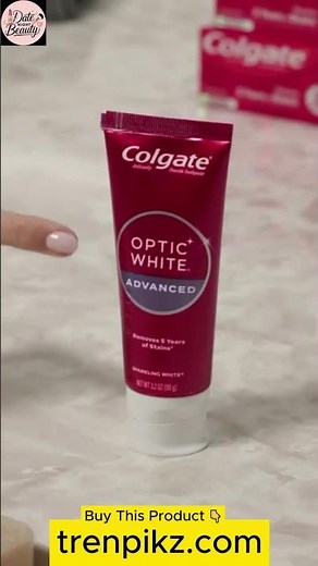 Colgate Optic White Advanced Toothpaste Review 🦷 | Removes 5 Years of Stains? Whitening