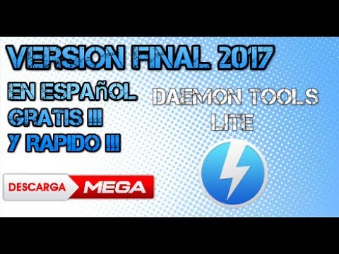 como descargar Daemon Tools Lite (Gratis,Full/Español)"2017" Version Final !!