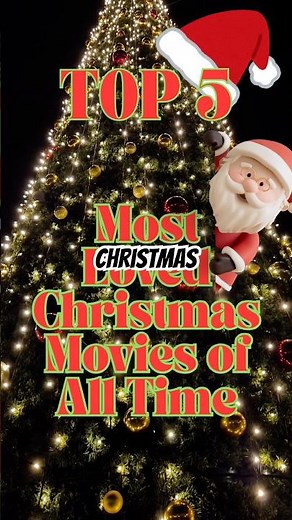 Top 5 Most Loved Christmas Movies of All Time 🎄✨ #top5