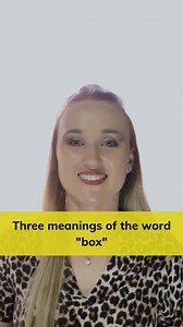 The word "box" can be a noun with several meanings. 1. A square or rectangular container having rigid sides and occasionally a lid. 2. A container and its contents or simply a container's contents. 3. A tiny sitting area apart from the rest of the seats in the theatre or along the side of a sports field. #English #englishlearningonline #englishlanguage #englishonlinelearning #learnenglishlanguage #studyenglisheveryday #learnenglishathome #learnenglishonline #englishwords #learnenglishwords #syno
