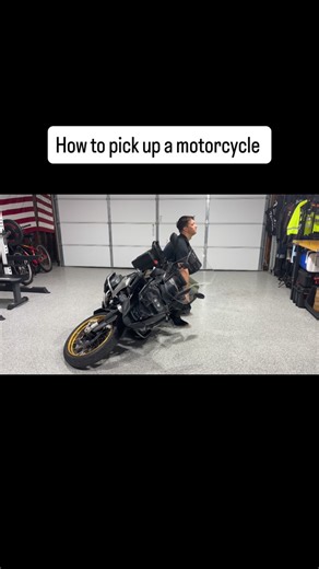 Greg Widmar on Instagram: "This is one way to pick up a motorcycle, not the only way but probably the most common."