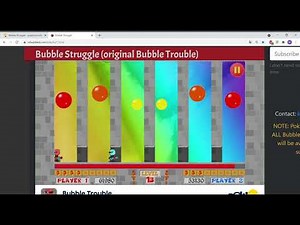 Bubble Struggle 1 speedrun (Bubble Trouble v. 2002) - 2 Player Solo - 13:41.68