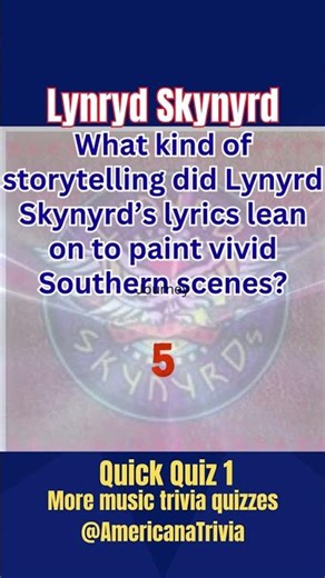 Lynryd Skynyrd Shorts 1 | Do you know their tour history
