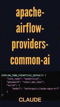 @task.agent: The best way to orchestrate #AI #Agents like #Claude with #Airflow