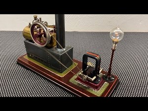 Bing Steam Engine with Dynamo 120/531 from 1914 | ccmagnus