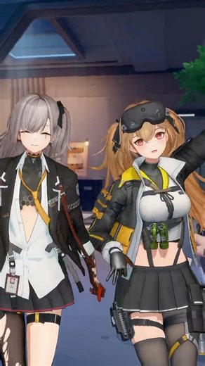 Leva + Lenna / discopled【Girls Frontline 2: Exilium MMD】