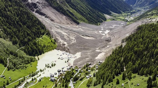 Grootste gevaar lijkt afgewend, maar autoriteiten blijven op hun hoede na instorting gletsjer