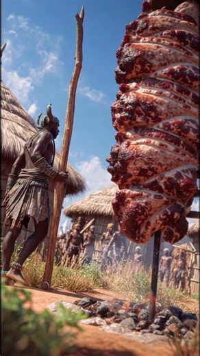 African Buffalo Feast with Tribal Celebration