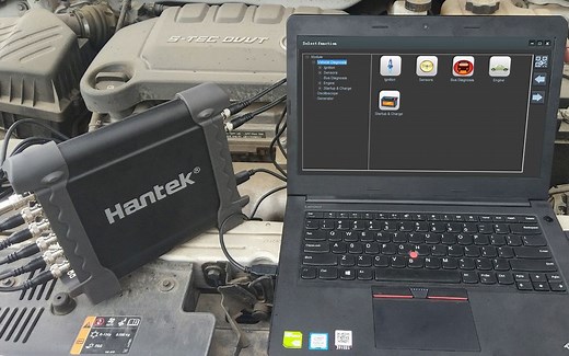 Hantek1008C软件安装及使用操作详细介绍